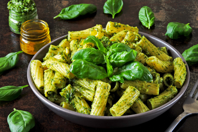 Garden Herb Pesto Pasta