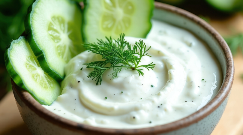Herbed Cucumber Yogurt (Tzatziki)